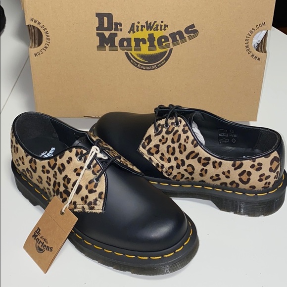 Dr. Martens Shoes - AUTH NIB DR. MARTENS 1461 LEOPARD OXFORD
